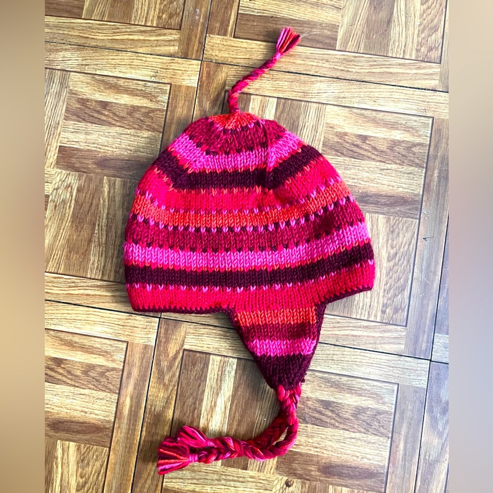 Wool Earflap Hat NWOT